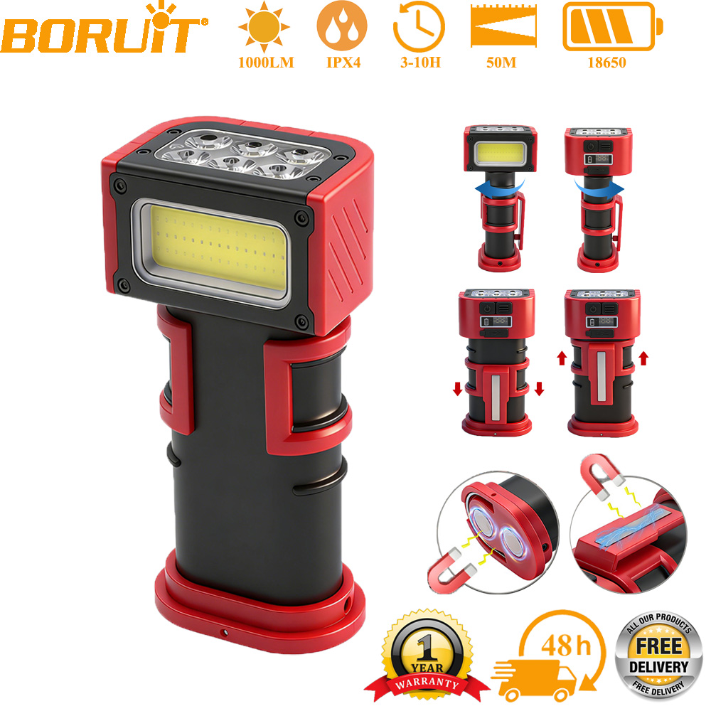 Fishing Equipment Carp - Lámpara de Trabajo LED COB BORUiT