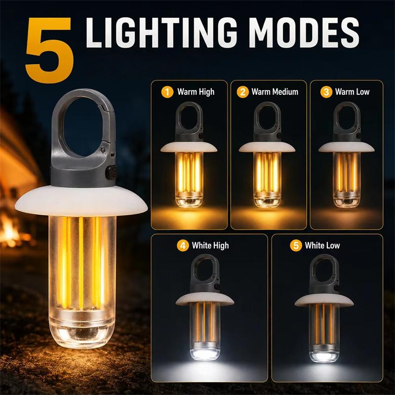 Linterna LED recargable con 5  - Fishing Equipment Carp reseña y precio